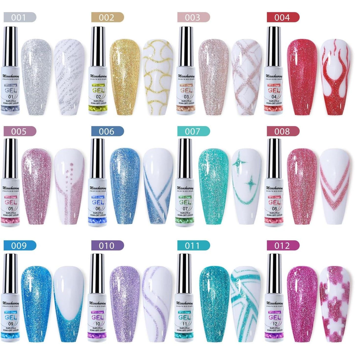 gel za nail art MISSCHEERING — detalj 2