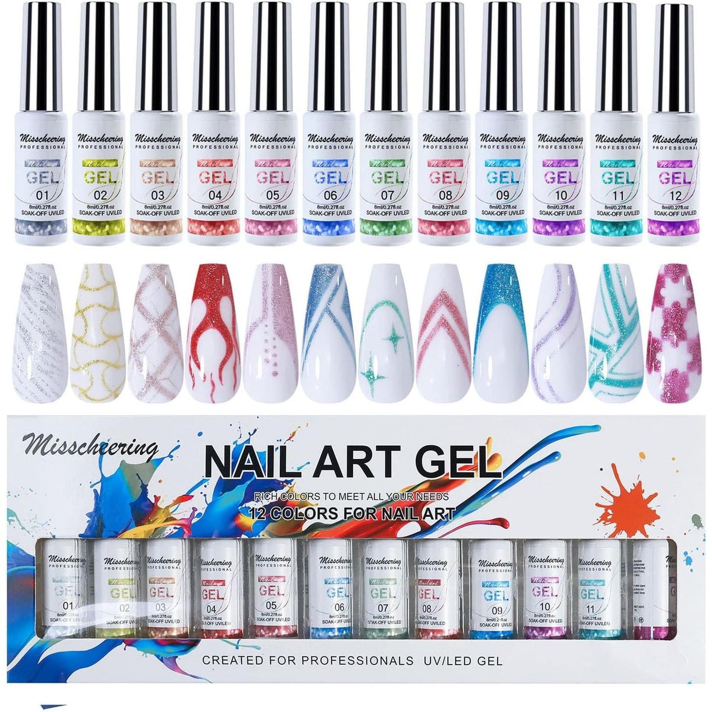 gel za nail art MISSCHEERING — detalj 4