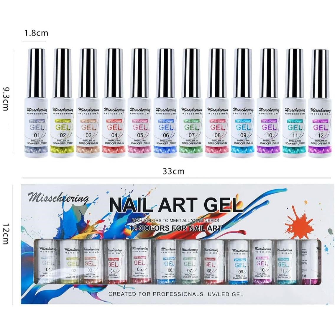 gel za nail art MISSCHEERING — detalj 6