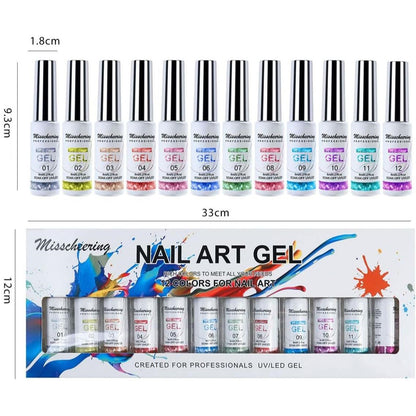 gel za nail art MISSCHEERING — detalj 6