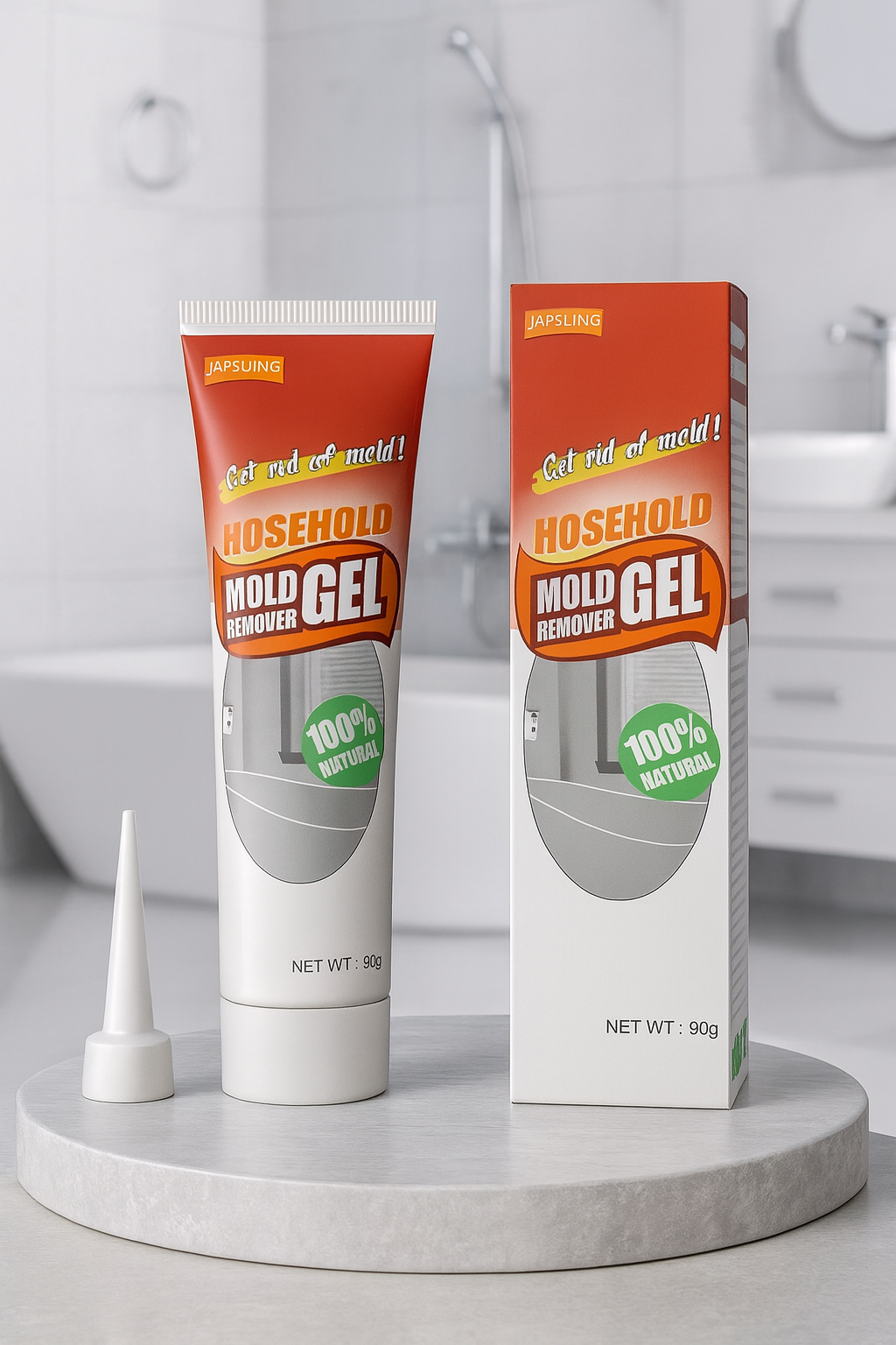 gel protiv buđi — bočica sa nanosačem