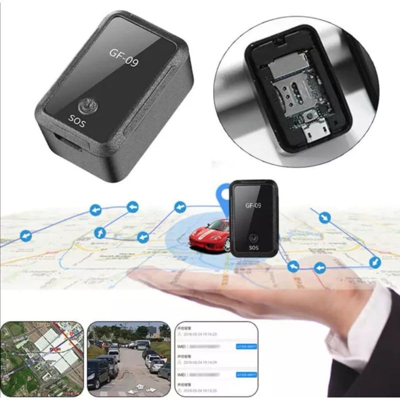 GF-09 gps tracker za auto — detalj 1