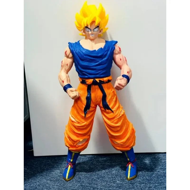 Goku figura 46 cm — Super Saiyan u kutiji sa providnim prozorom