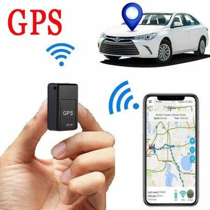GPS lokator i prisluškivač GF-07 — uređaj sa magnetnim postoljem