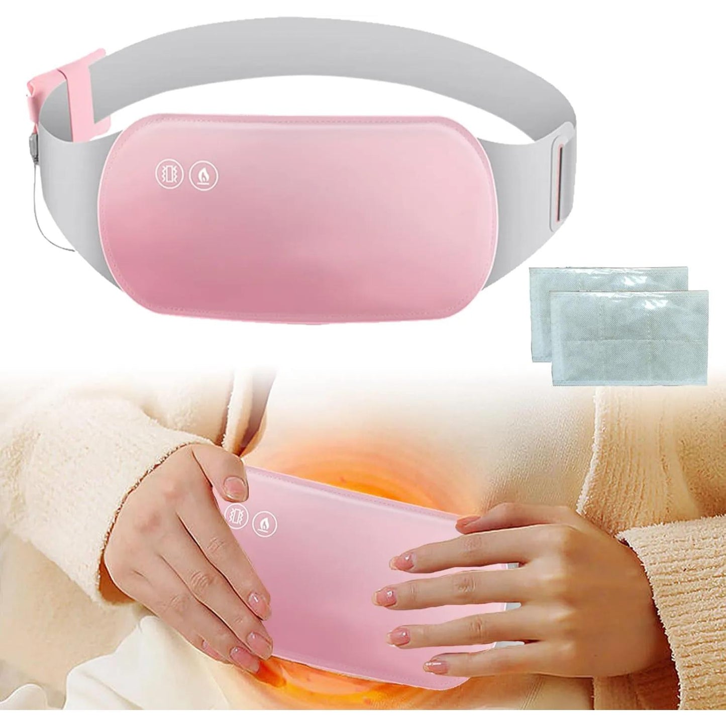 grejni pojas za stomak sa masažerom — detalj 3