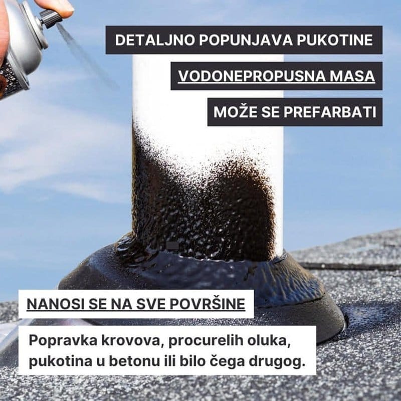 guma u spreju za zaptivanje — detalj 7