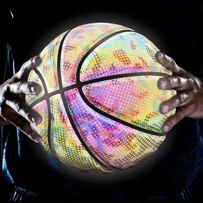 hologramska košarkaška lopta — detalj 1