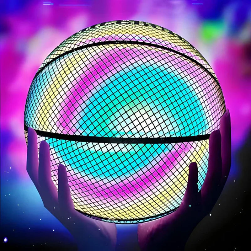 hologramska košarkaška lopta — detalj 3