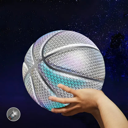 hologramska košarkaška lopta — detalj 4