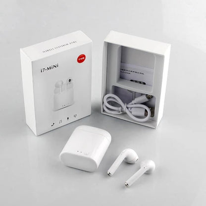 i7S TWS Mini bluetooth slušalice — pregled