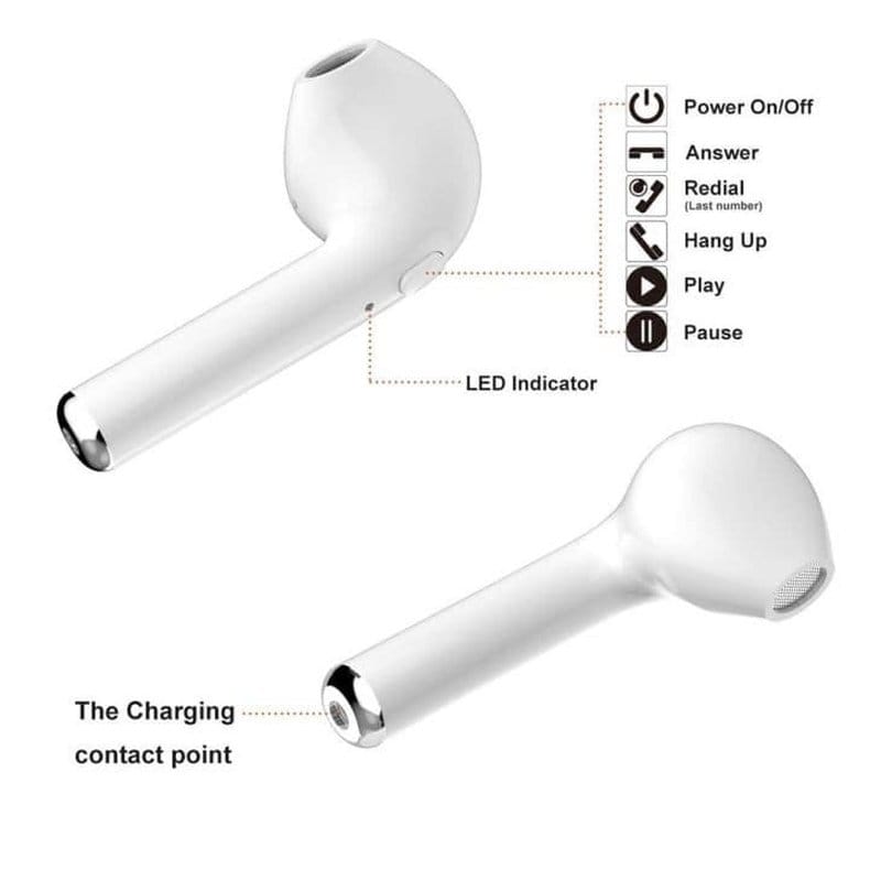i7S TWS Mini bluetooth slušalice — detalj 9