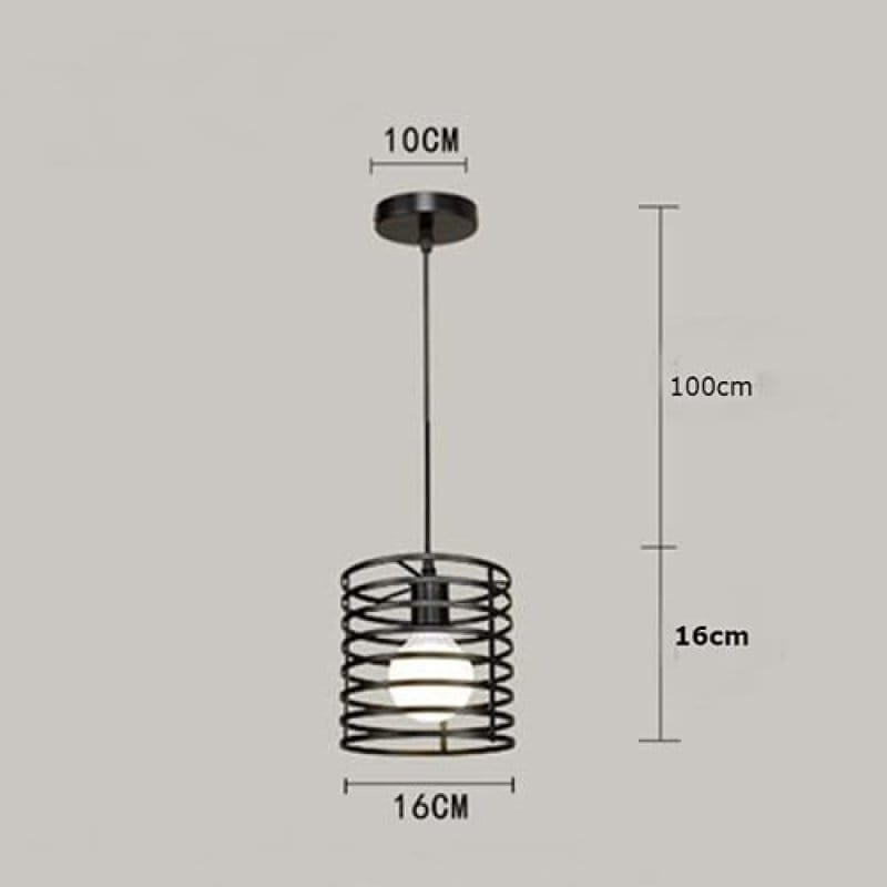 bočni ugao armature sa prikazom visine abažura od 16 cm