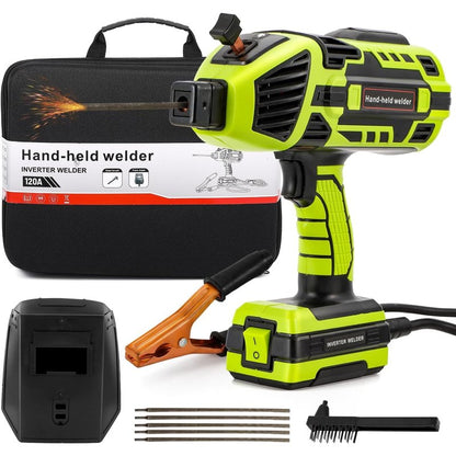 hand-held inverter welder 120A u torbi sa elektrodama i četkom za šljaku