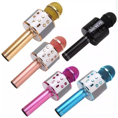 karaoke bluetooth mikrofon WS-858 — detalj 14