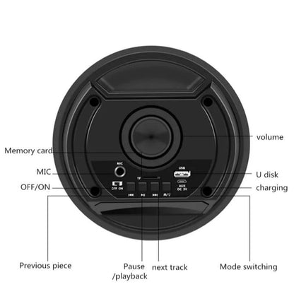 karaoke bluetooth zvučnik MK-8896 — detalj 5