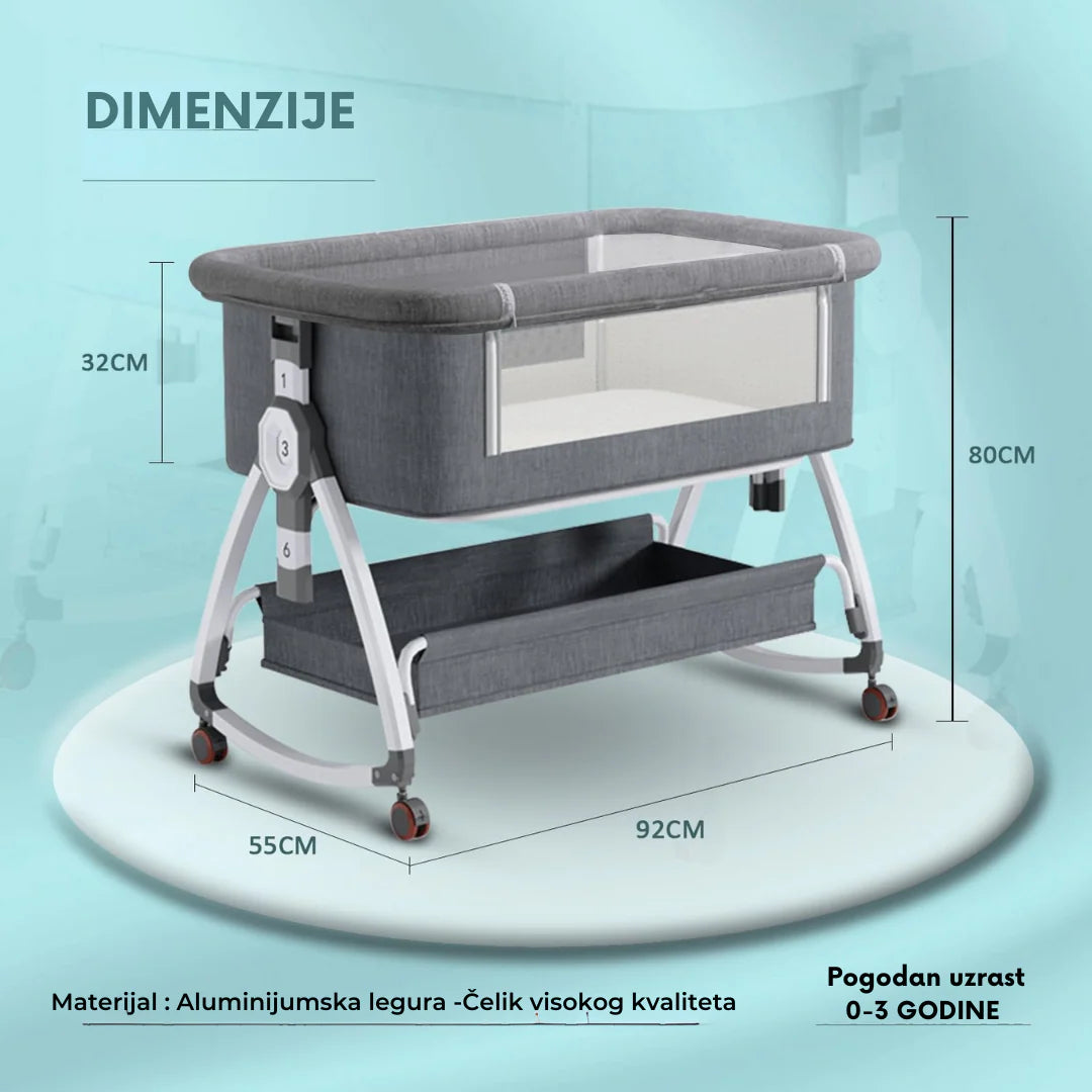 krevetac za bebe 6u1 — detalj 1