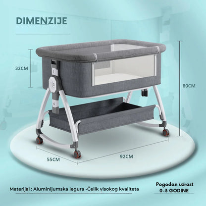 krevetac za bebe 6u1 — detalj 1