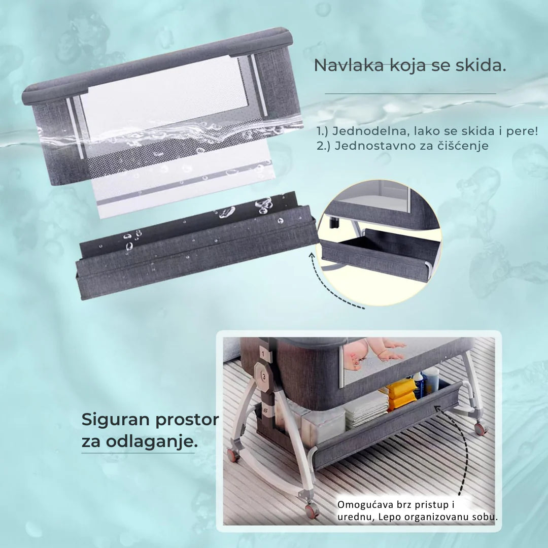 krevetac za bebe 6u1 — detalj 3
