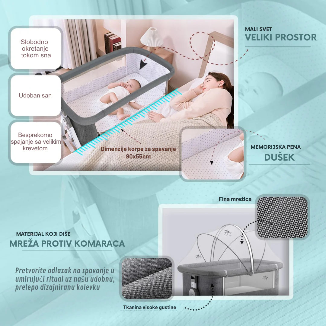 krevetac za bebe 6u1 — detalj 4