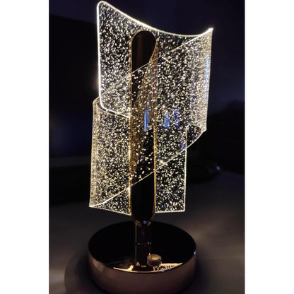 kristalna stona lampa sa touch kontrolom — detalj 3