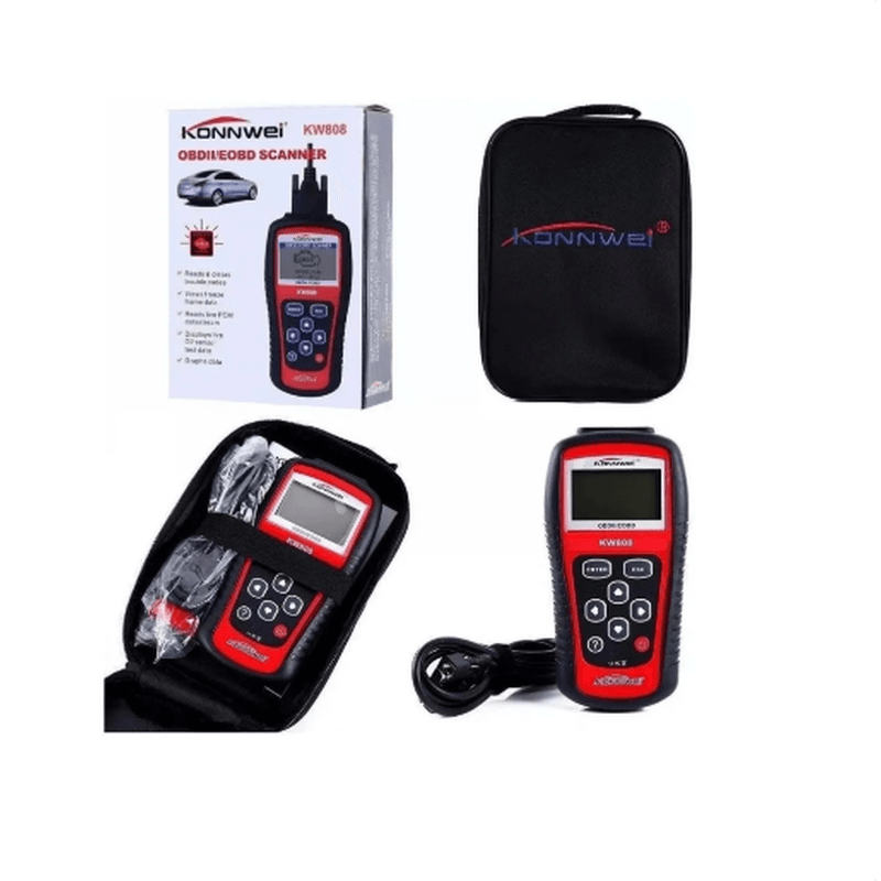 KW808 auto dijagnostika OBD2 — detalj 1