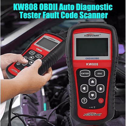 KW808 auto dijagnostika OBD2 — detalj 2