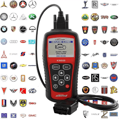 KW808 auto dijagnostika OBD2 — detalj 4