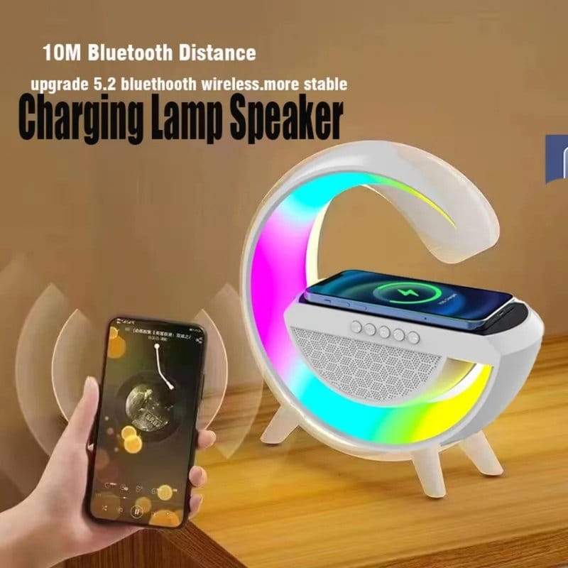 lampa bluetooth zvučnik bežični punjač — pregled