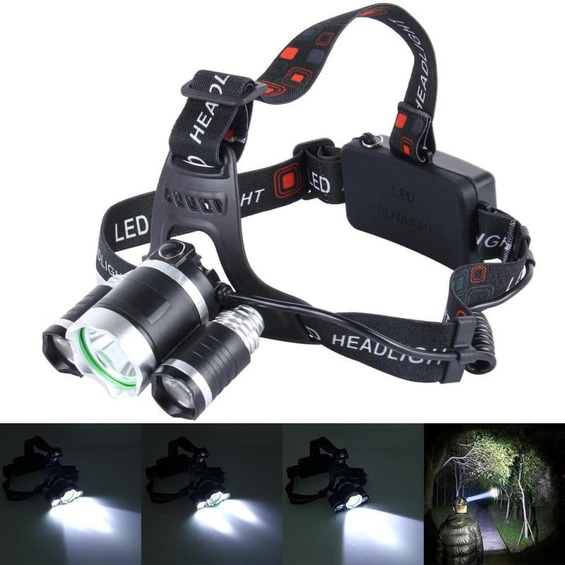 lampa za glavu Cree T6 — pregled