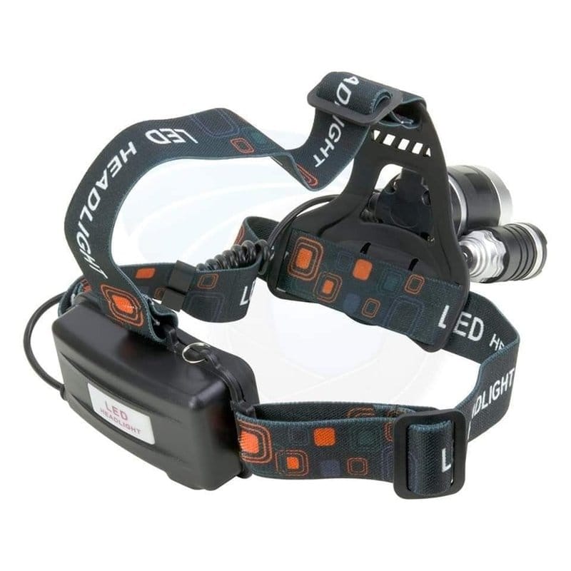 lampa za glavu Cree T6 — detalj 1