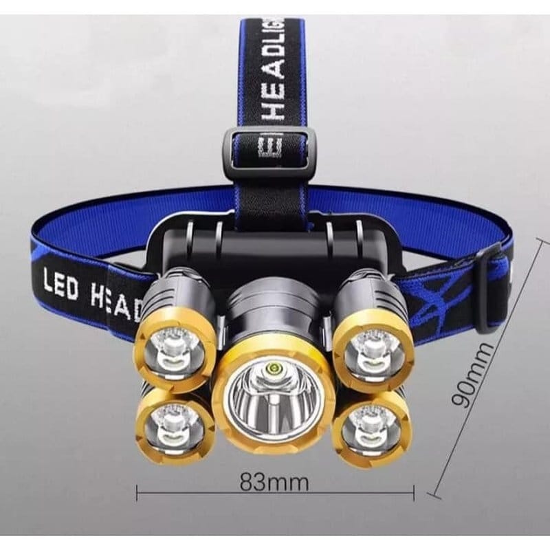 lampa za glavu sa 5 led dioda — detalj 2