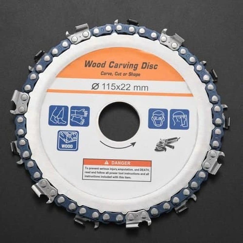 lančani disk za brusilicu za drvo 115mm — detalj 1