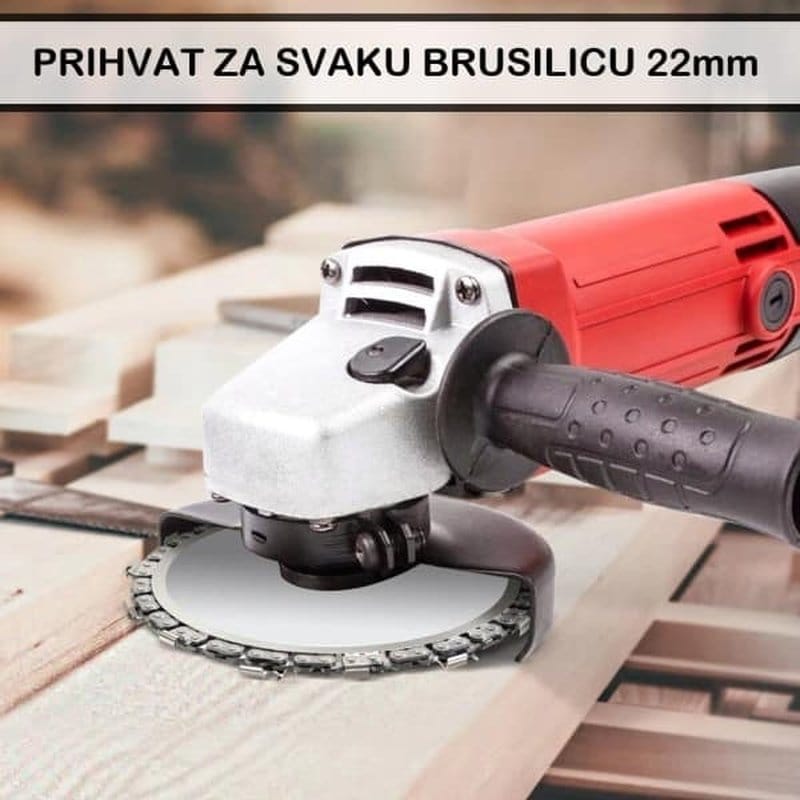 lančani disk za brusilicu za drvo 115mm — detalj 2