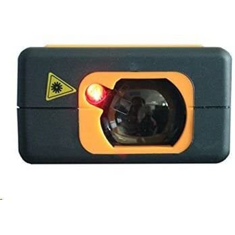 laserski daljinomer sa LCD displejom — uređaj u ruci