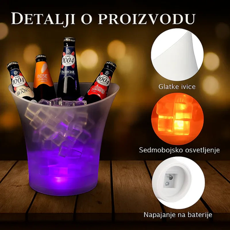 led kibla sa zvučnikom — detalj 2