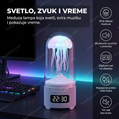LED lampa meduza sa satom u teen gaming sobi, benefiti proizvoda