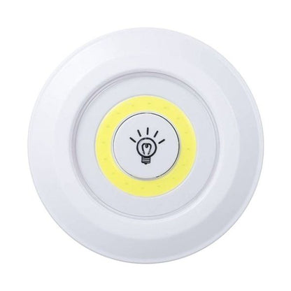 Prednja strana LED lampe na baterije sa prekidačem na dodir i prstenom LED dioda