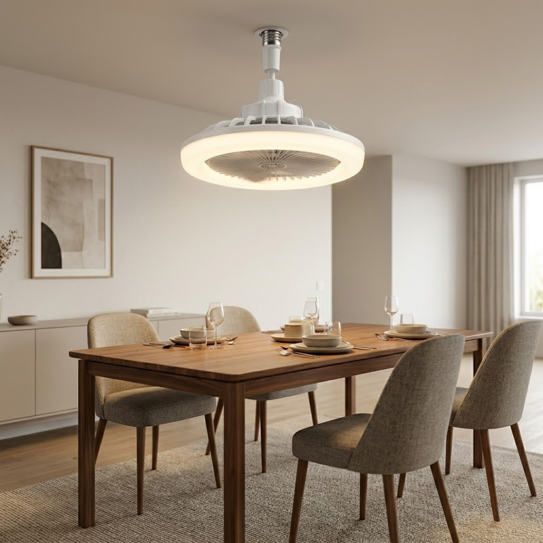 luster ventilator daljinski — boje svetla 3000K 4500K 6500K