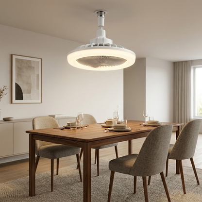luster ventilator daljinski — boje svetla 3000K 4500K 6500K