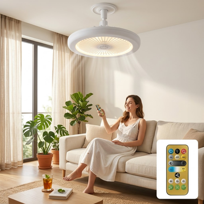 luster ventilator daljinski — detalj 5