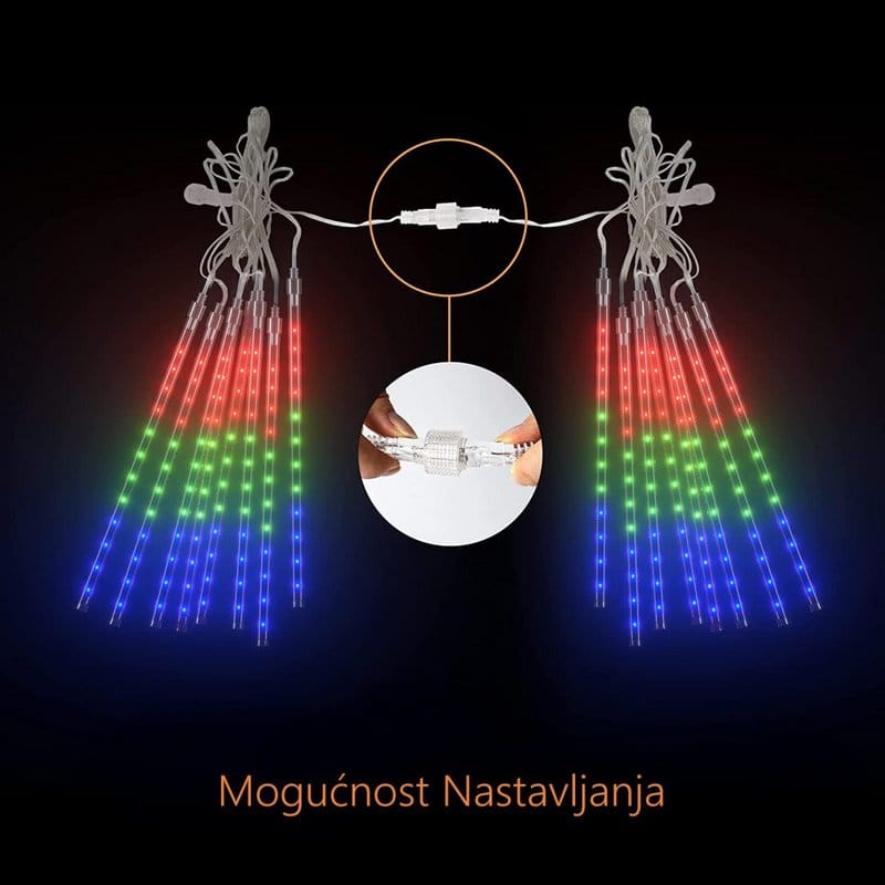 meteorska kiša rasveta 8 štapova — detalj 12
