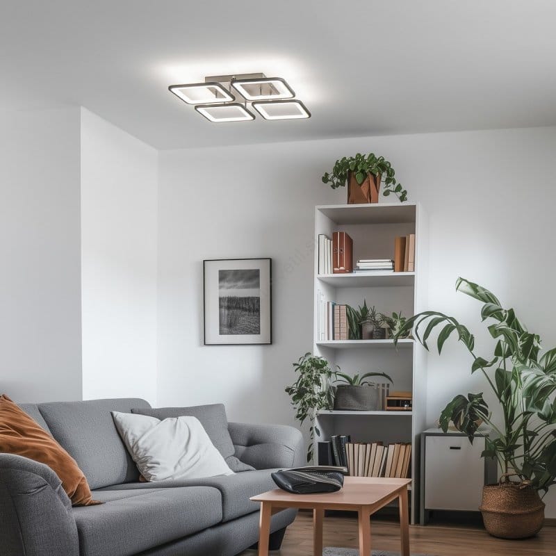 Daljinski upravljač priložen uz crnu LED plafonjeru BG0932
