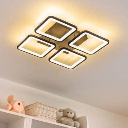 Zadnja strana LED plafonjere sa nosačem za montažu na plafon