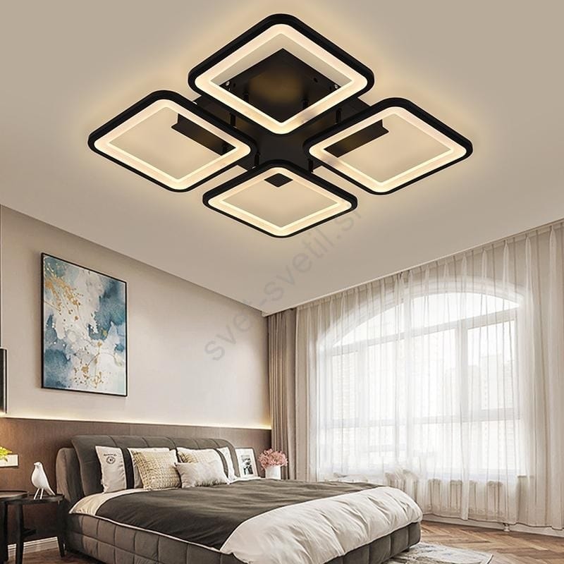 Tanko telo LED plafonjere visine 12 santimetara uz plafon