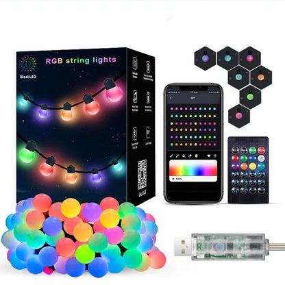 led rgb lampice za dekoraciju sa aplikacijom — pregled