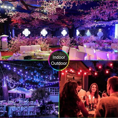 led rgb lampice za dekoraciju sa aplikacijom — detalj 2