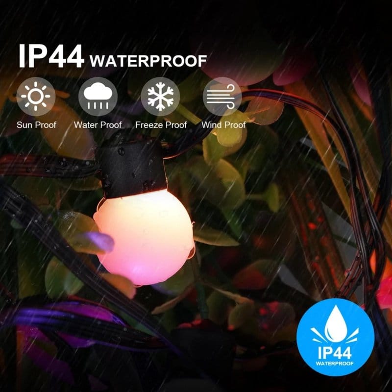 led rgb lampice za dekoraciju sa aplikacijom — detalj 6