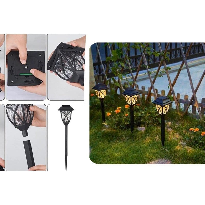 solarna baštenska svetla 6 komada — detalj 1