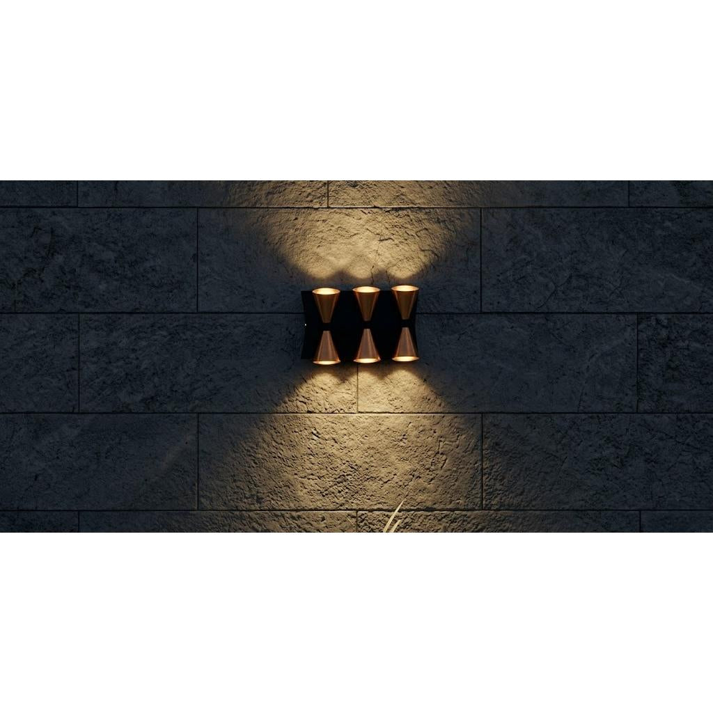 LED spoljna zidna lampa na struju — detalj 6