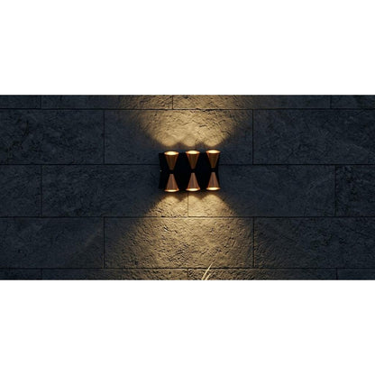 LED spoljna zidna lampa na struju — detalj 6